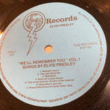 Elvis Presley - We'll Remember You Vol 1 - Import LP of rarities