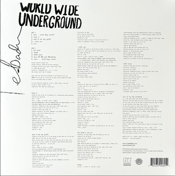 Erykah Badu - Worldwide Underground – Orbit Records