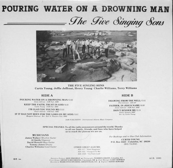 Five Singing Sons Pouring Water on a Drowning Man Orbit Records