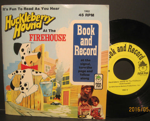 Huckleberry Hound at The Firehouse - Peter Pan Book and 45rpm