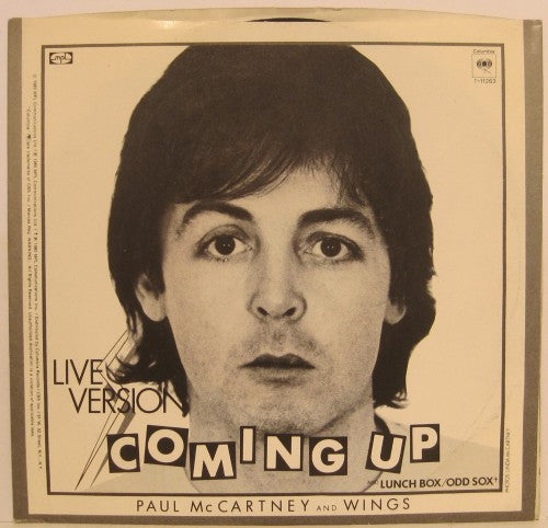 Paul McCartney & Wings - Coming Up/ Coming Up (Live) / Lunch Box