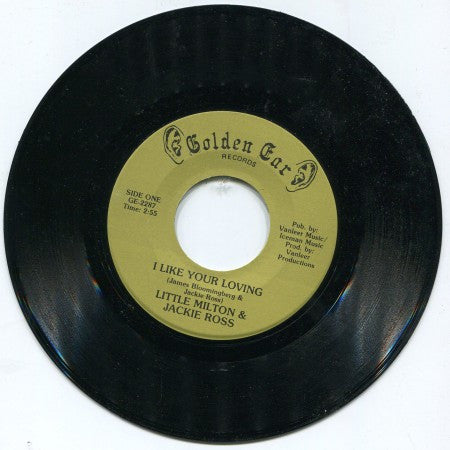 Little Milton - I Like Your Loving/ No Matter Where You Go