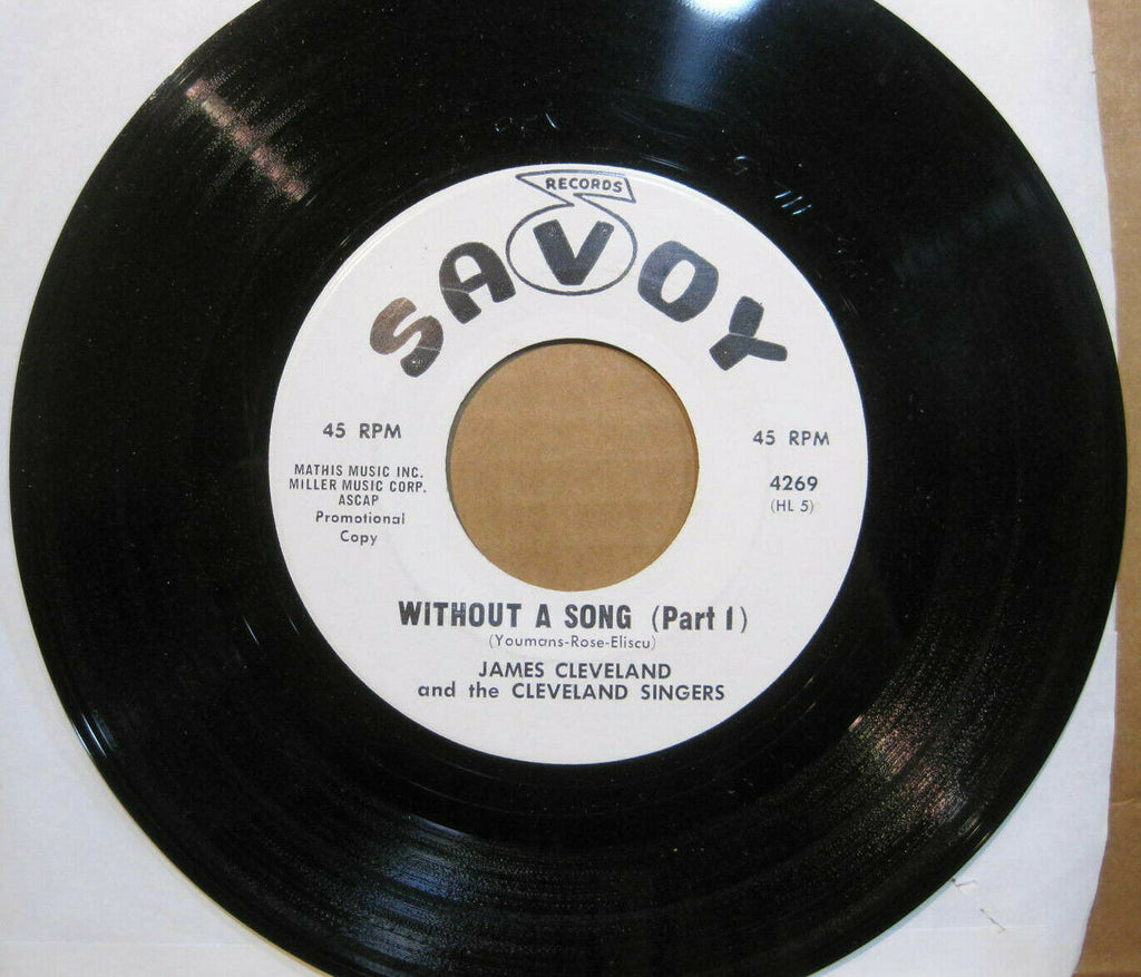 James Cleveland - Without A Song Part 1 and 2