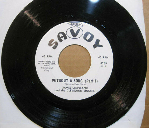 James Cleveland - Without A Song Part 1 and 2