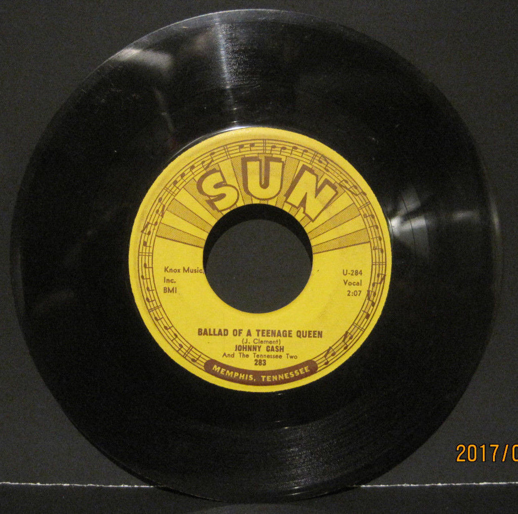 Johnny Cash - Ballad of A Teenage Queen b/w Big River