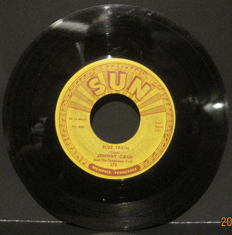 Johnny Cash - Blue Train b/w Born To Lose