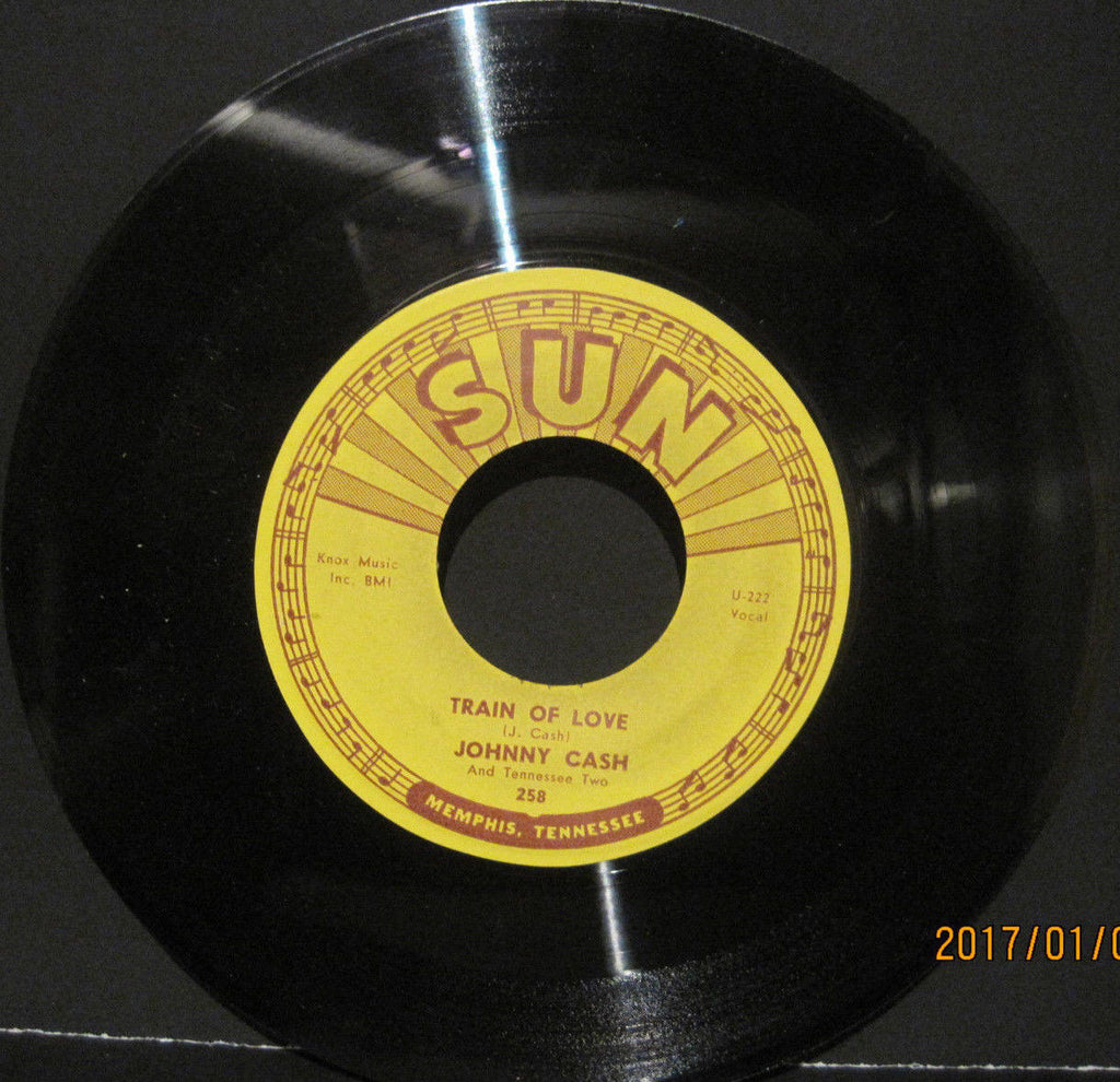 Johnny Cash - Train of Love b/w There You Go