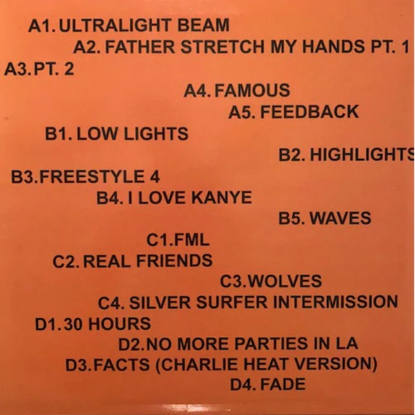 åbenbaring Fjendtlig Tilskynde Kanye West - The Life of Pablo - 2 LP Limited Edition import colored V –  Orbit Records