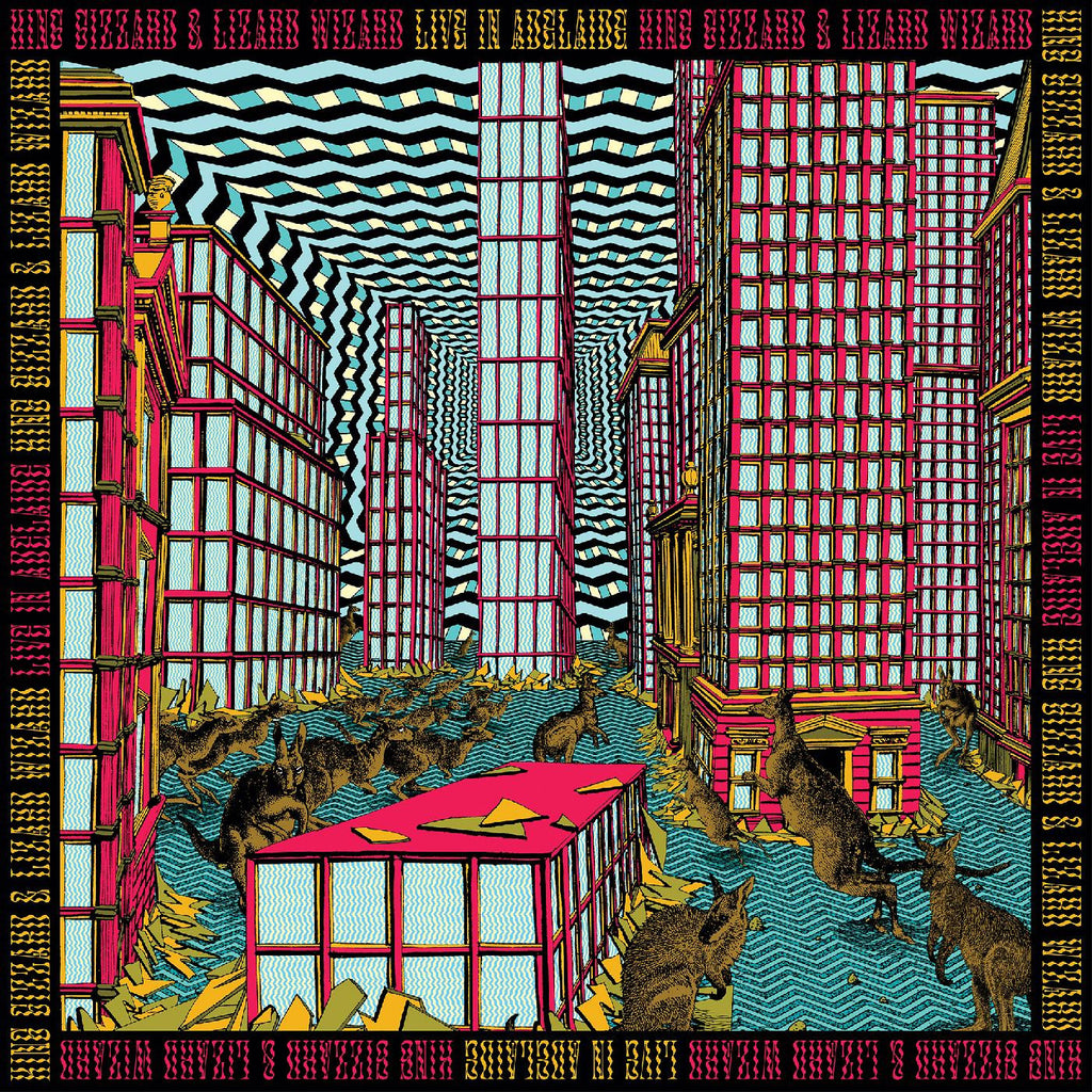 King Gizzard and the Lizard Wizard - Live in Adelaide 2019 - 3 LP box on LTD colored vinyl w/ bonus poster