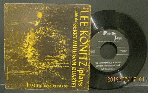 Lee Konitz with The Gerry Mulligan Quartet  Ep