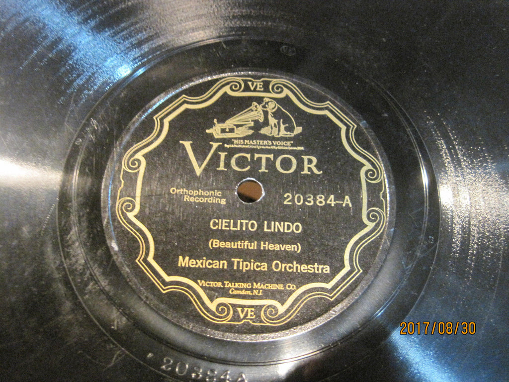 Mexican Tipica Orchestra - Cielito Lindo b/w Mexican Dances