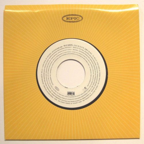 Michael Jackson - Cry b/w Cry