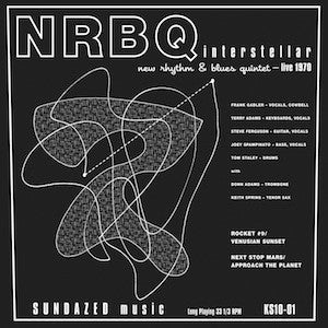 NRBQ - Interstellar 10"