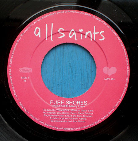 All Saints - Pure Shores / If you don't know what I know