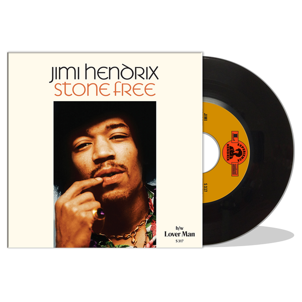 Jimi Hendrix - Stone Free / Lover Man – Orbit Records