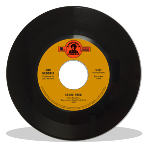 Jimi Hendrix - Stone Free / Lover Man – Orbit Records