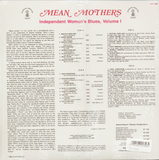 Various Artist: Mean Mothers - Independent Women's Blues Vol 1 LP w/ deluxe gatefold