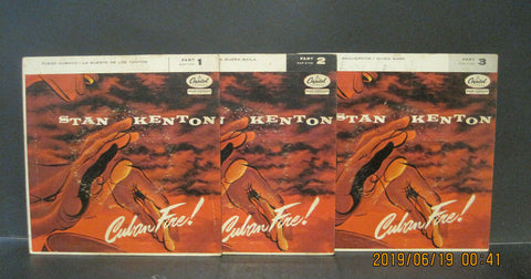 Stan Kenton and His Orchestra - Cuban Fire Ep Vol. 1 / 2 / 3