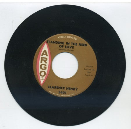 Clarence Henry - Standing in the Need of Love/ On Bended Knees
