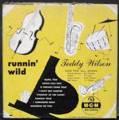 Teddy Wilson & The All Stars - Runnin' Wild (Four 45rpm Box Set)