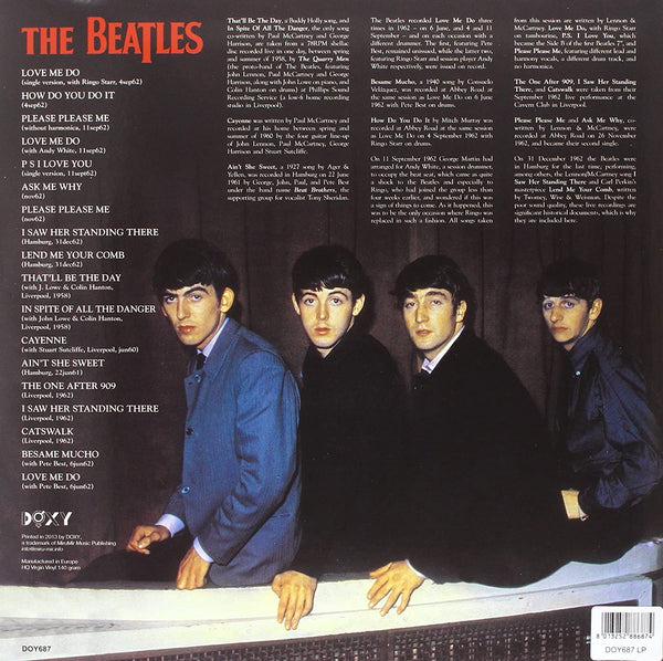 Beatles - 1958-1962 import LP on limited RED vinyl – Orbit Records