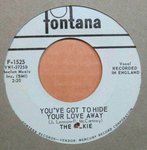 Silkie - You've Got To Hide Your Love Away b/w City Winds