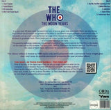 The Who - The Moon Years import blue vinyl w/ bonus magazine