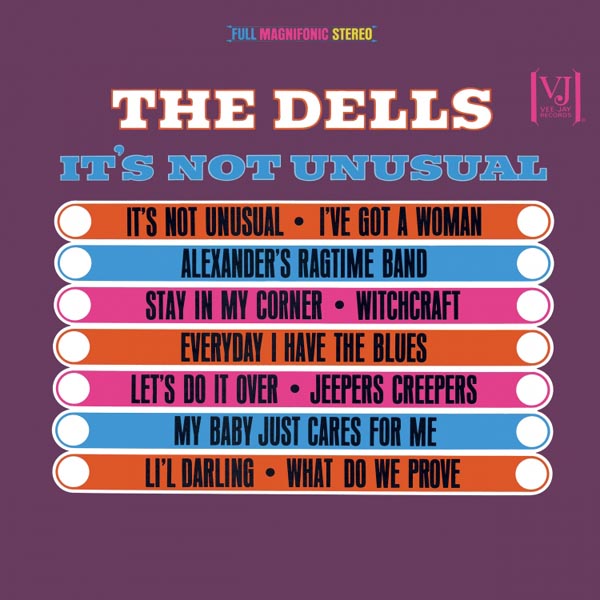 The Dells - It's Not Unusual - 180g import LP