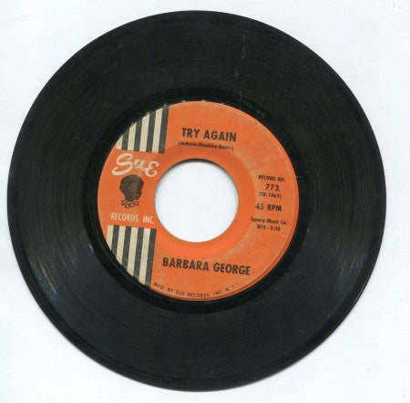 Barbara George - The Recipe (For Perfect Fools)/ Try Again