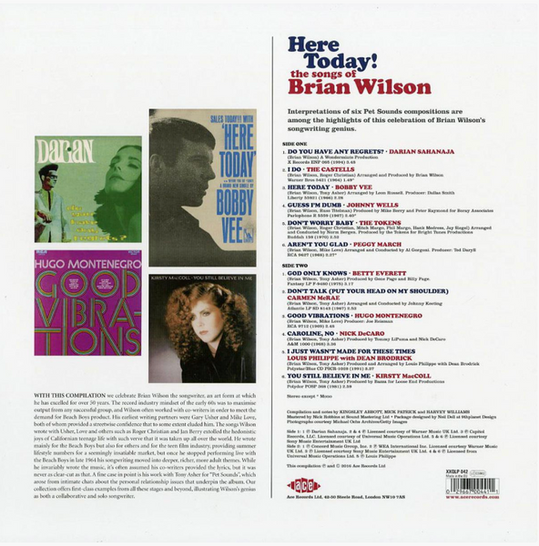 VA - Here Today: the Songs of Brian Wilson - import – Orbit