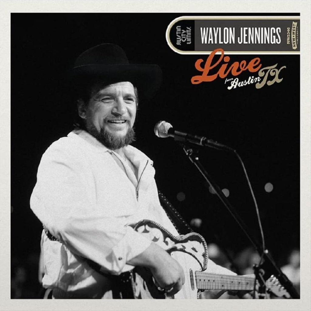 Waylon Jennings - Live from Austin TX 1984 - Austin City Limits on limited colored vinyl