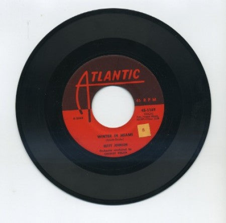Betty Johnson - Winter In Miami/ The Little Blue Man