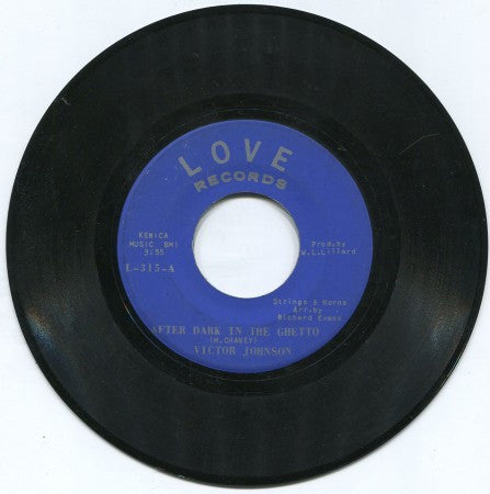Victor Johnson - After Dark In The Ghetto/ When You Say Your Mine