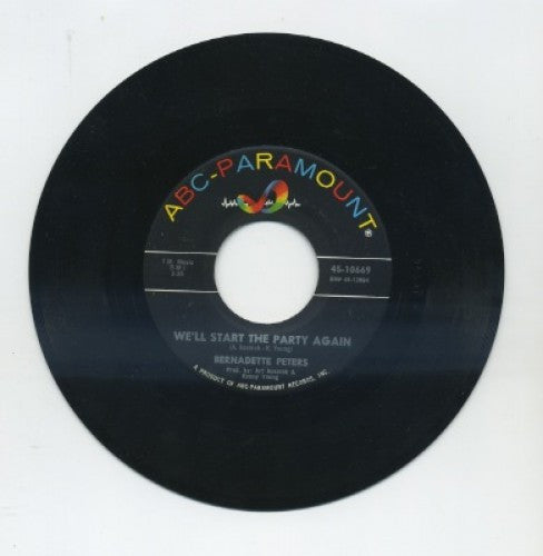 Bernadette Peters - We'll Start The Party Again/ Wait Johnny For Me