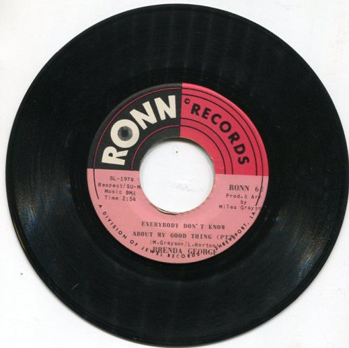 Brenda George - Everybody Don't Know About My Good Thing #1/ Everybody Don't Know About My Good Thing #2