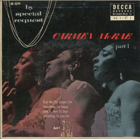 Carmen McRae - By Special Request