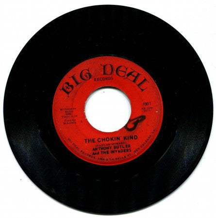 Anthony Butler & The Invaders - The Chokin' Kind/ Katty's Thing