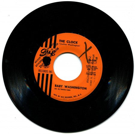 Baby Washington - The Clock/ Standing on the Pier