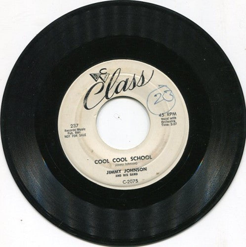 Jimmy Johnson - Cool Cool School/ Lone Ranger Gonna Git Married