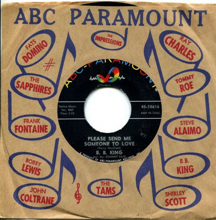 B.B. King - Please Send Me Someone To Love/ Stop Leading Me On