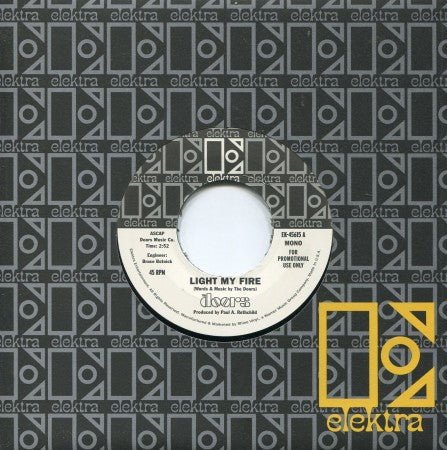 Doors - Light My Fire (Stereo)/ Light My Fire (Mono) (promo)