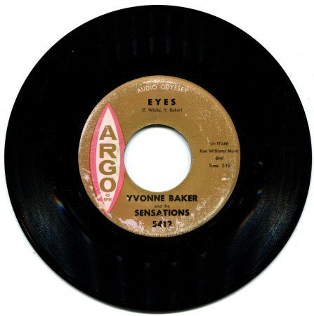 Yvonne Baker - Eyes/ That's My Desire
