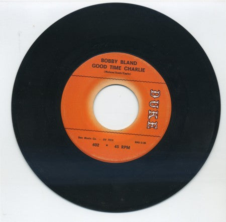 Bobby Bland - Good Time Charlie/ Good Time Charlie (Working His Groove Bag)(instrumental)