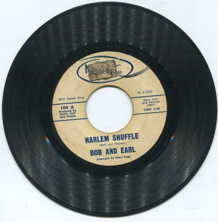 Bob & Earl - Harlem Shuffle/ I'll Keep Running Back