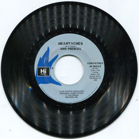 Ann Peebles - Heartaches/ I'd Rather Leave While I'm In Love