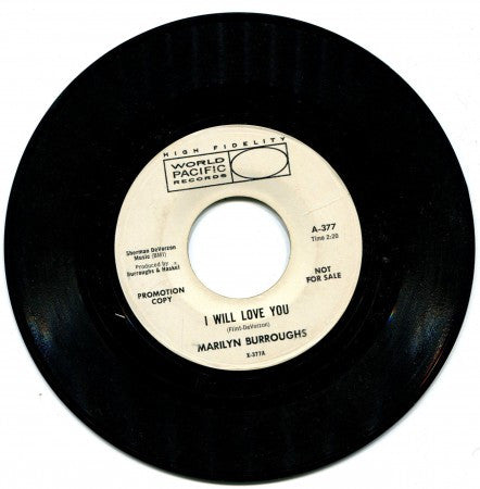 Marilyn Burroughs - I Will Love You/ I Will Love You