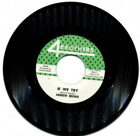 Andrew Brown - If We Try/ You Ought To Be Ashamed
