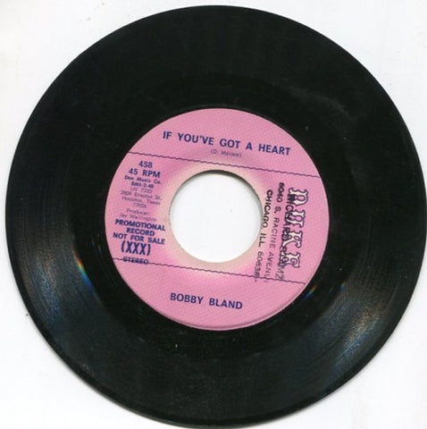 Bobby Bland - Sad Feeling/ You've Got a Heart