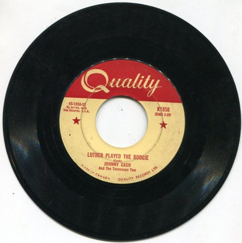 Johnny Cash - Luther Played The Boogie/ Thanks a Lot