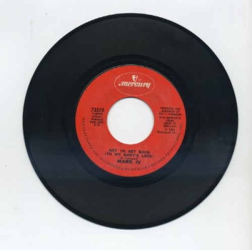 Mark IV - Got To Get Back (To My Baby's Love)/ I Fell In Love (With A Married Woman)